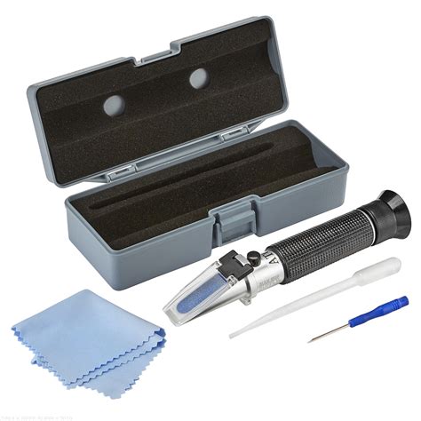 refractometer calibration solution canada|coolant refractometer reading.